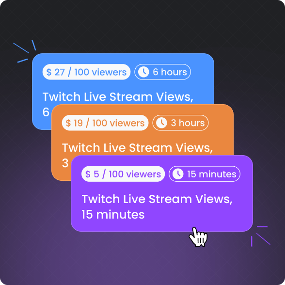 Manage viewing time and budget flexibly